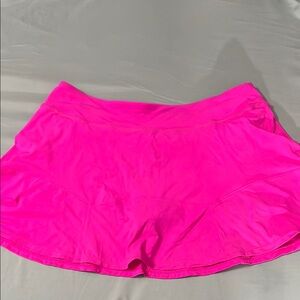Lilly Pulitzer Luxletic Hot Pink Skort